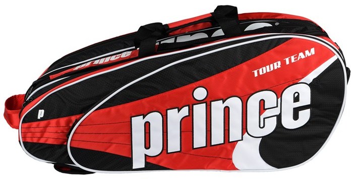 Raquetero Prince Tour Team x 6 Black/White/Red 2014