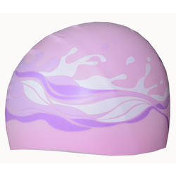 Gorra de Natacin Hkr Silicone Wave Rosa